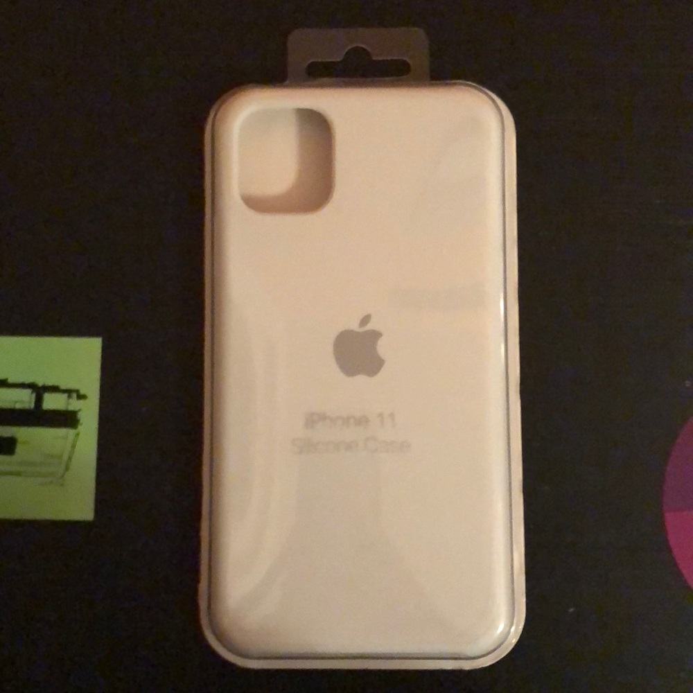 iPhone 11 white silicone case